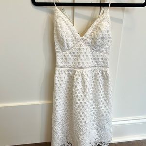 Abercrombie White Mini Dress